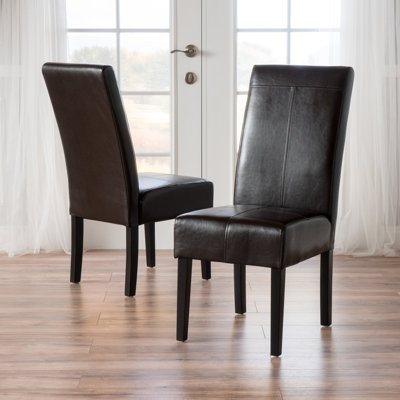 T Stitch Upholstered Dining Chair