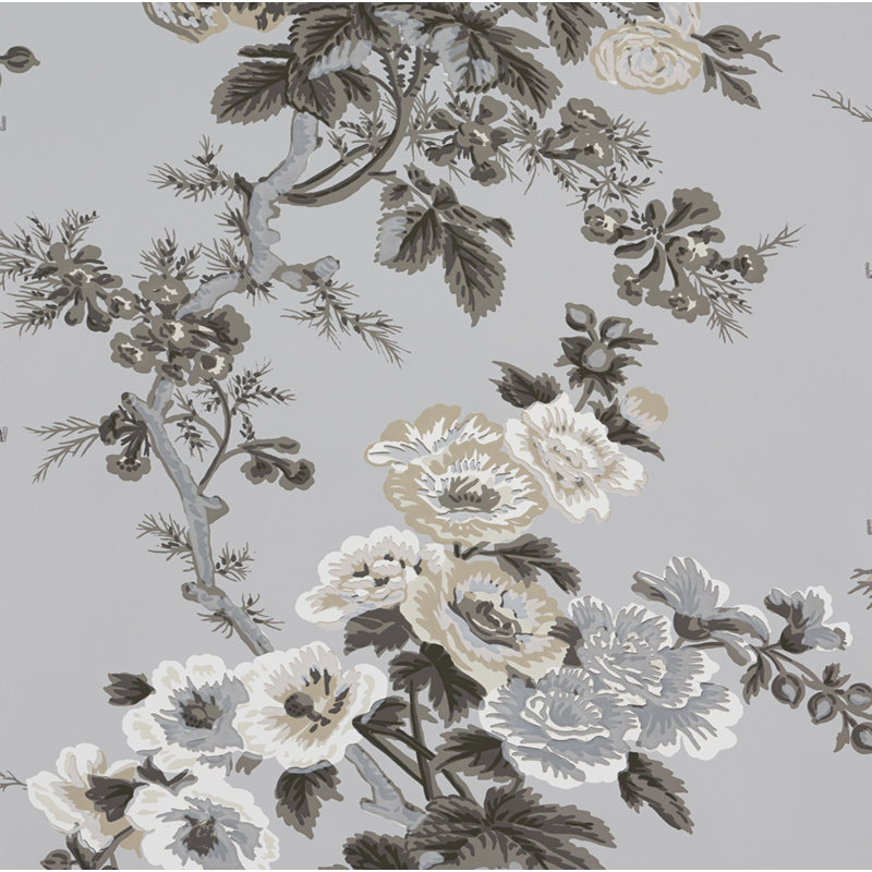 Schumacher Pyne Hollyhock 13 5 L X 27 W Wallpaper Roll Reviews Wayfair