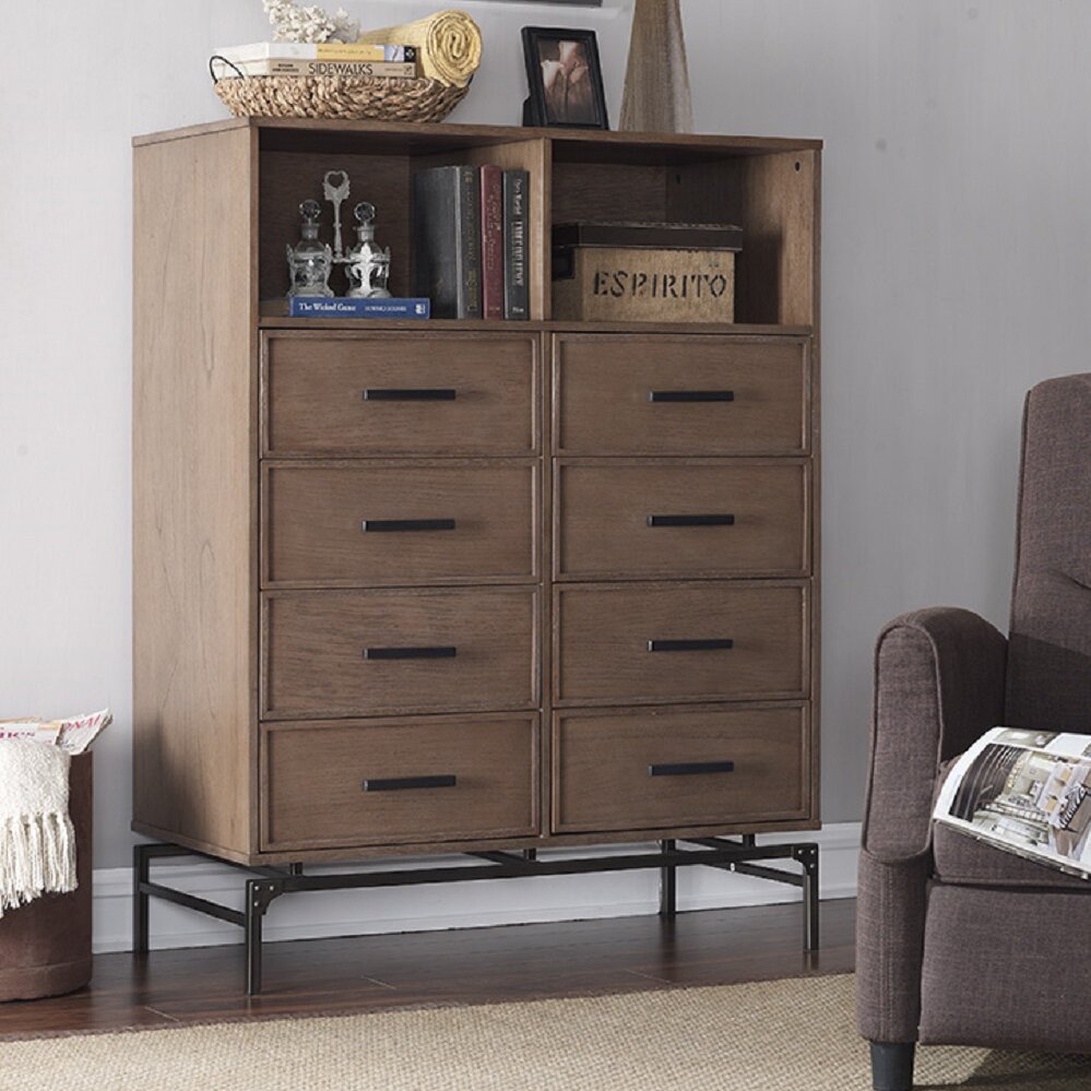 Runfine Group Desa 8 Drawer Chest Reviews Wayfair