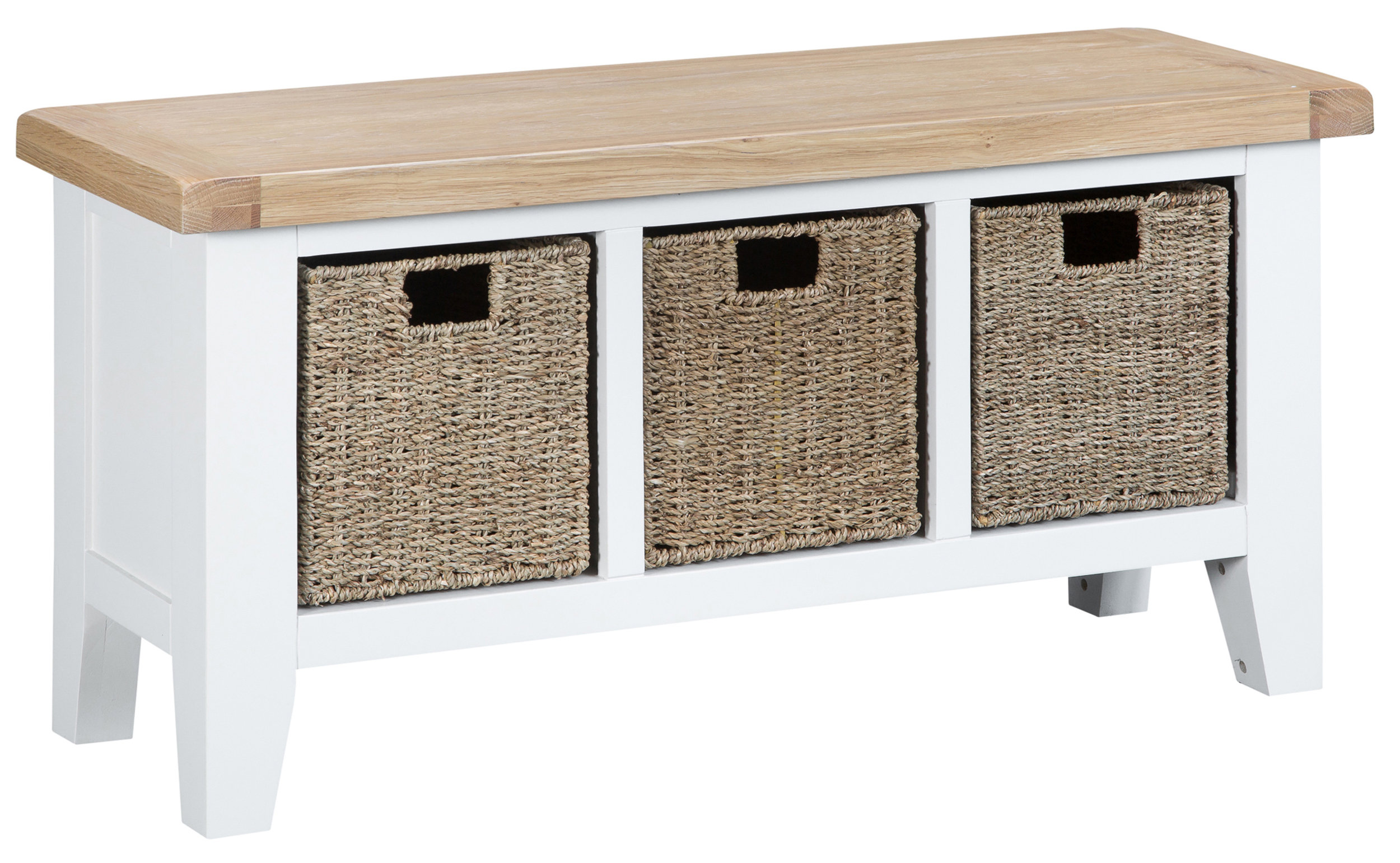 Beachcrest Home Buckley Large Wood Storage Hallway Bench Reviews