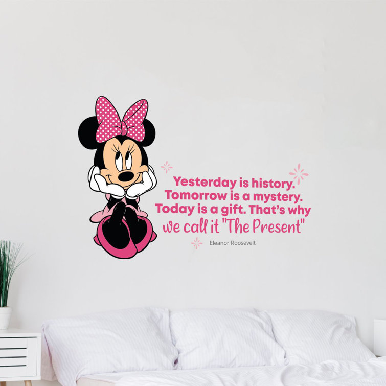 Minnie Mouse Cartoon Wall Stickers For Kids Baby Girls Rooms Nursery Home Minnie Mouse Cartoon Wall Stickers For Kids Baby Girls Rooms Nursery Home