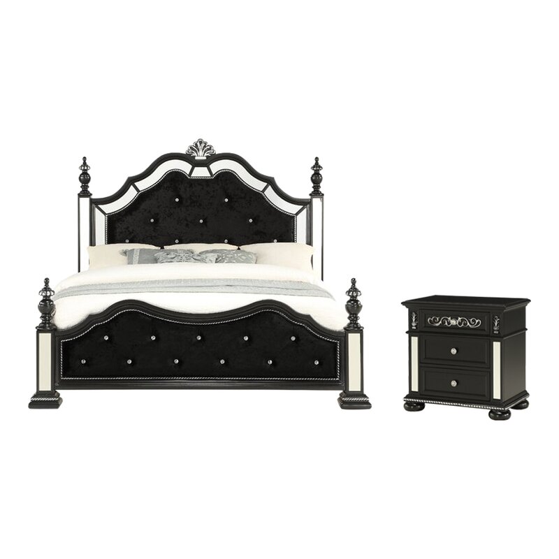 Rosdorf Park Aaden Four Poster Configurable Bedroom Set ...