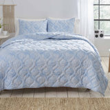 Steel Blue Quilt Wayfair