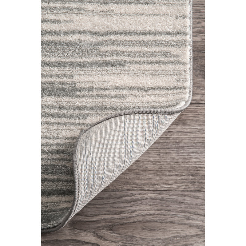Stagner Abstract Black Area Rug Reviews Allmodern