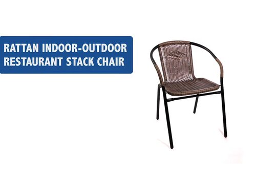 justin stacking patio dining chair