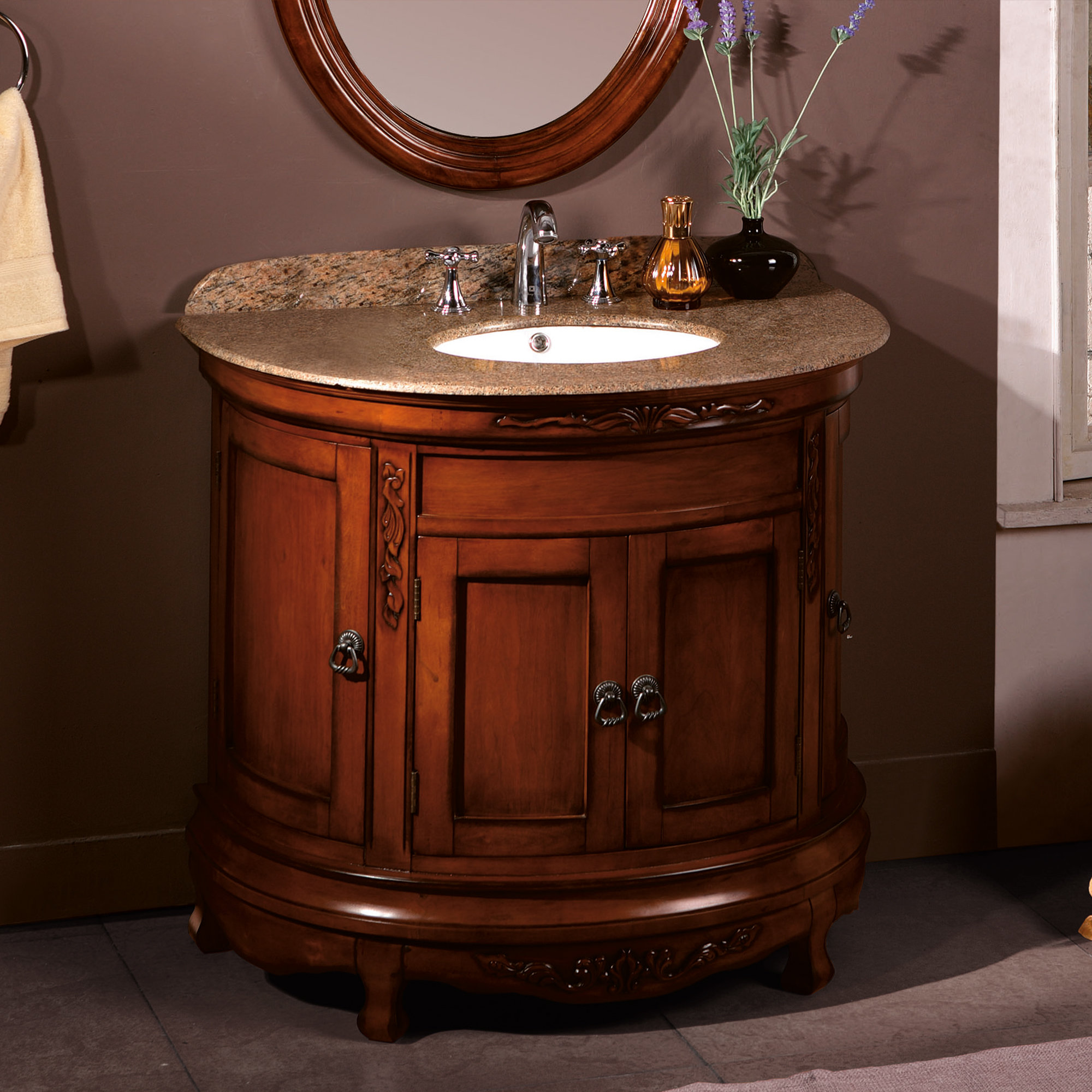 Cherry Wood Bathroom Vanity – Bathroom Guide by Jetstwit