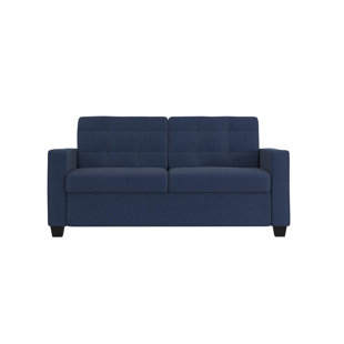 Modern Contemporary Navy Blue Sleeper Sofa Allmodern Quickview