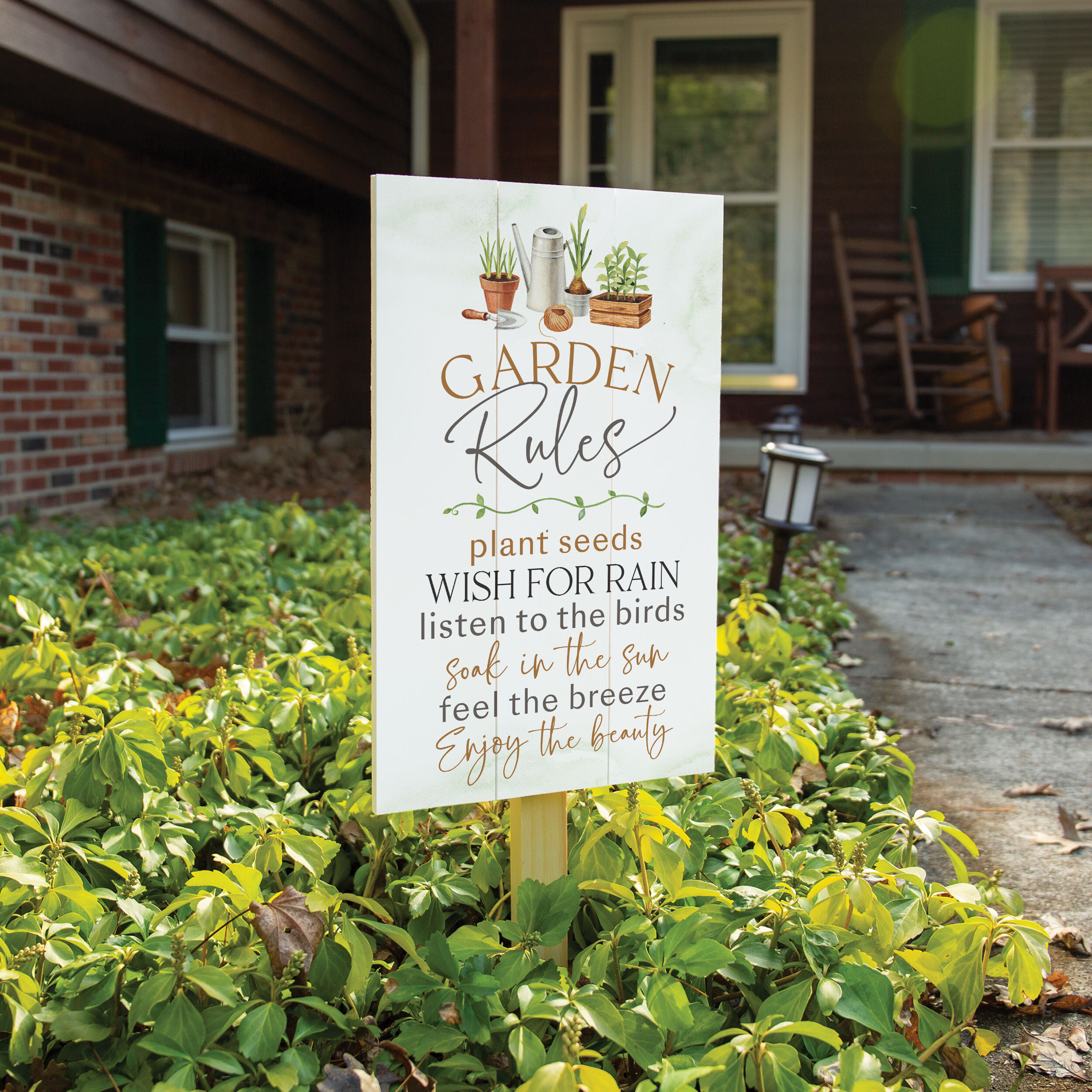 garden bed signs