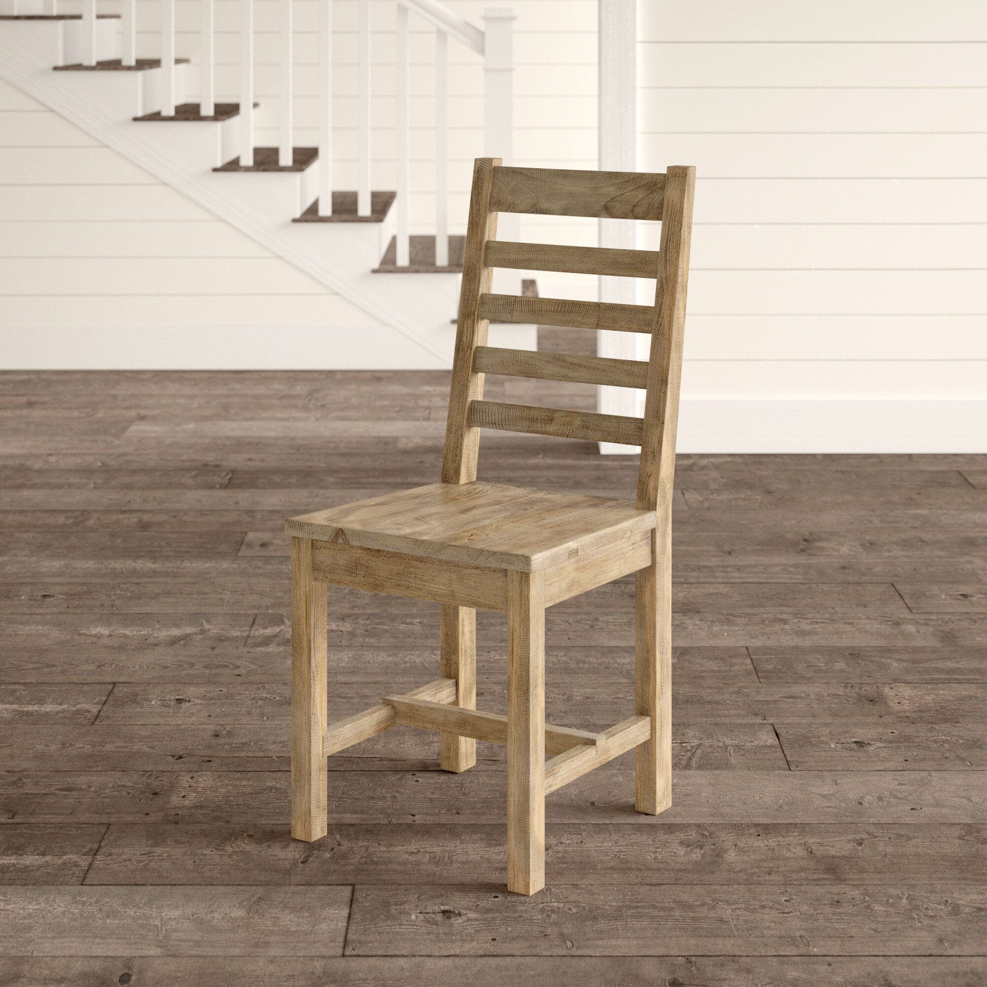 Solid Wood Ladder Back Chairs