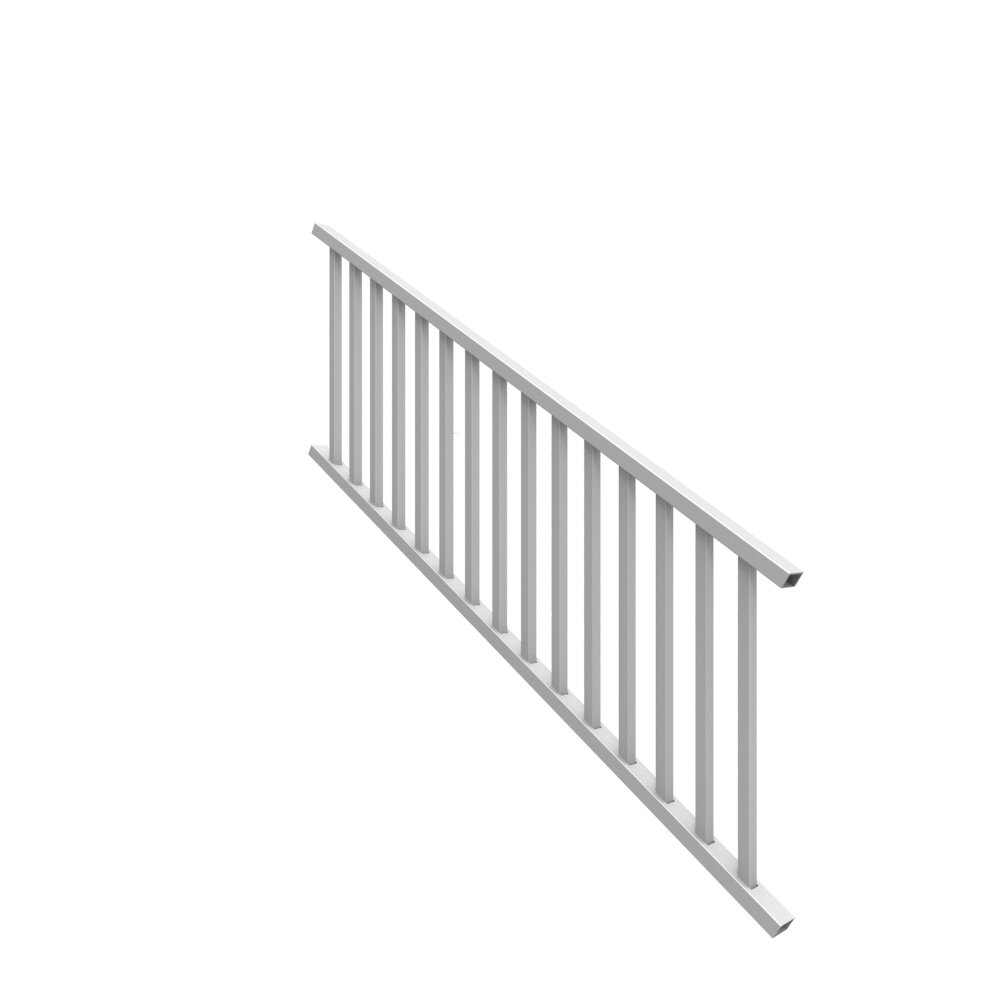 Barrette Outdoor Living Select Series 8 ft. W x 36 in. H Stair Railing ...