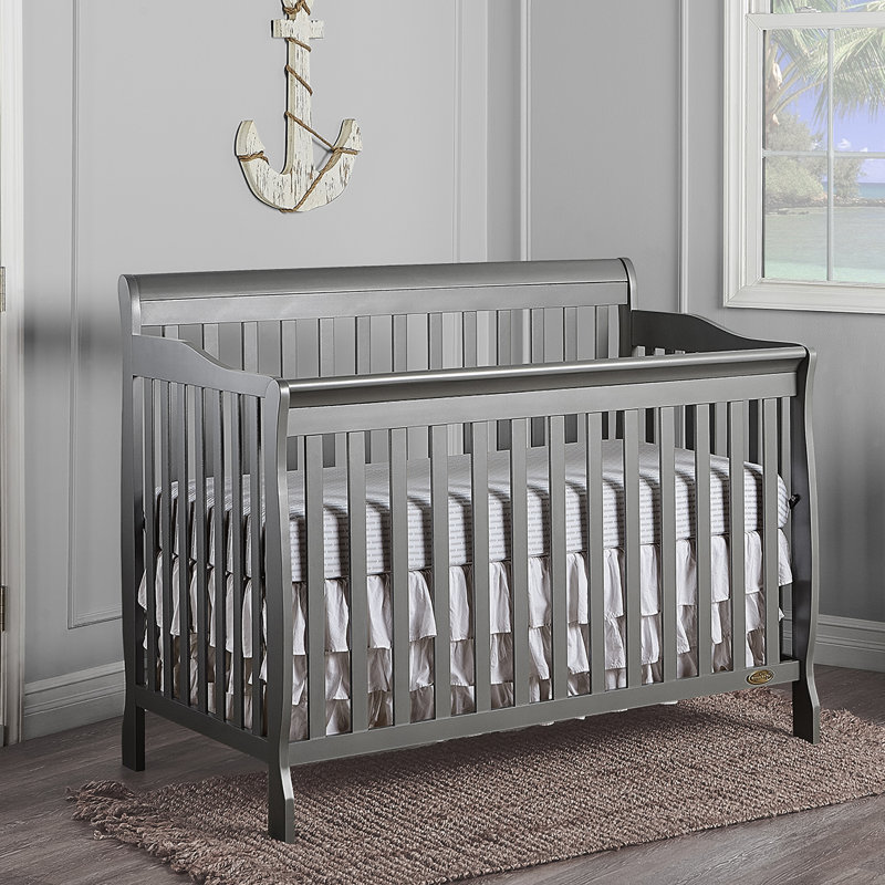 wayfair gray crib