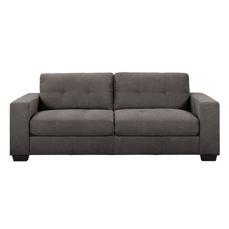 Latitude Run Kaye Chenille82 Square Arms Sofa Wayfair