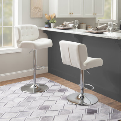 Aireen Swivel Adjustable Height Bar Stool
