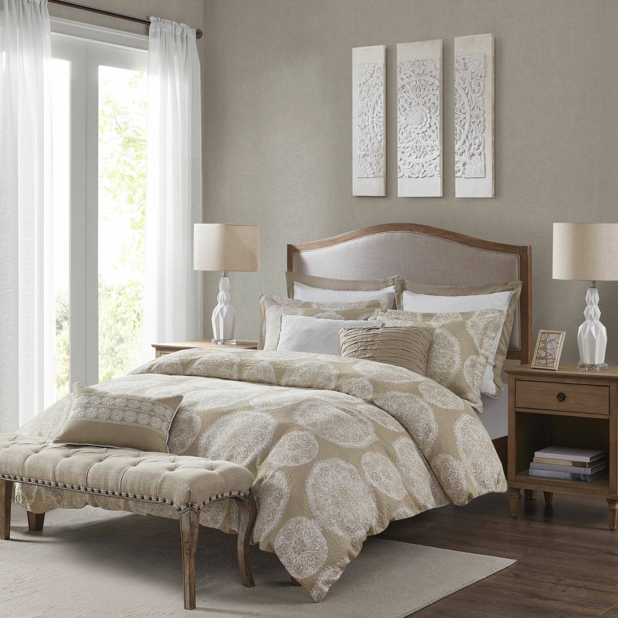 Madison Park Signature Medallion Comforter Set Wayfair Ca