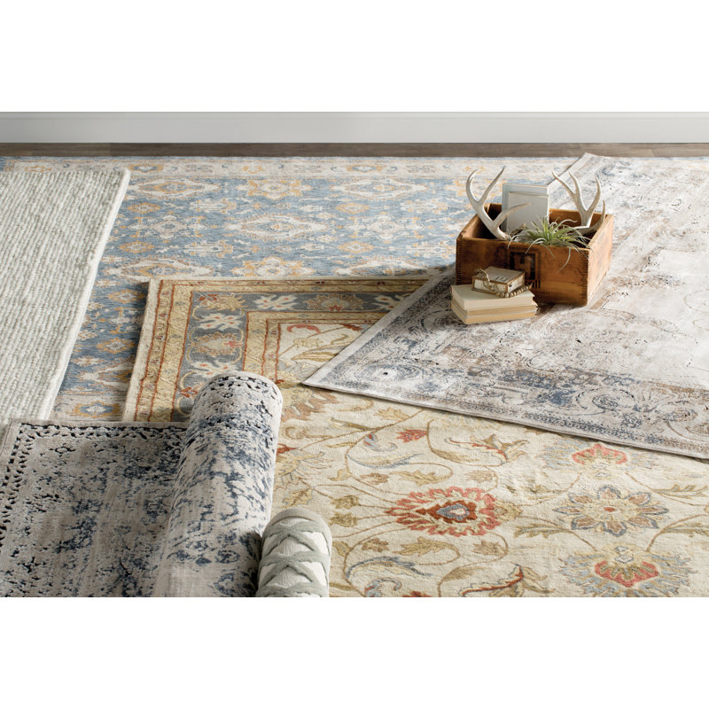 Laurel Foundry Modern Farmhouse Abbeville Oriental Biege Area Rug