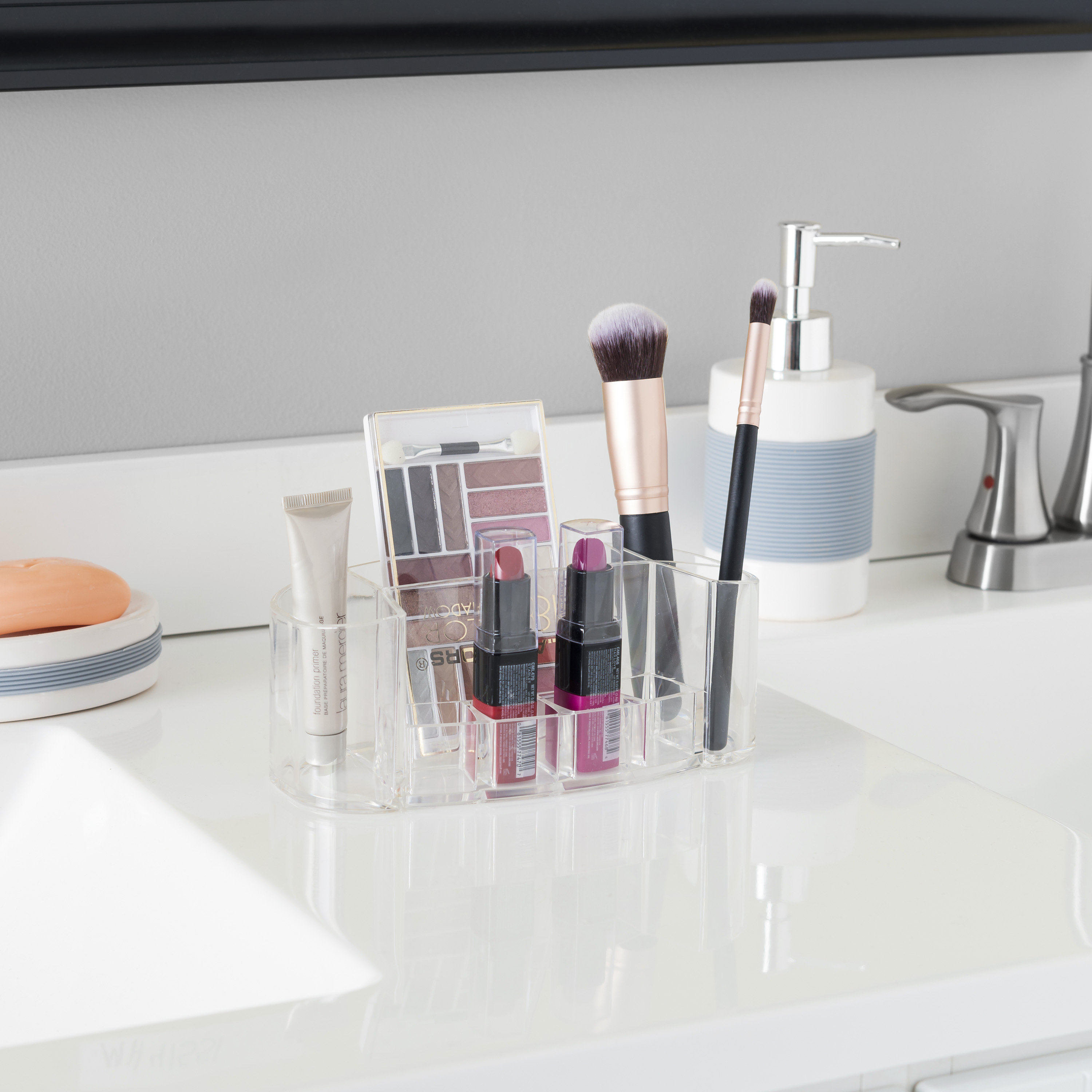 Home Basics Oval Cosmetic Organizer Wayfair