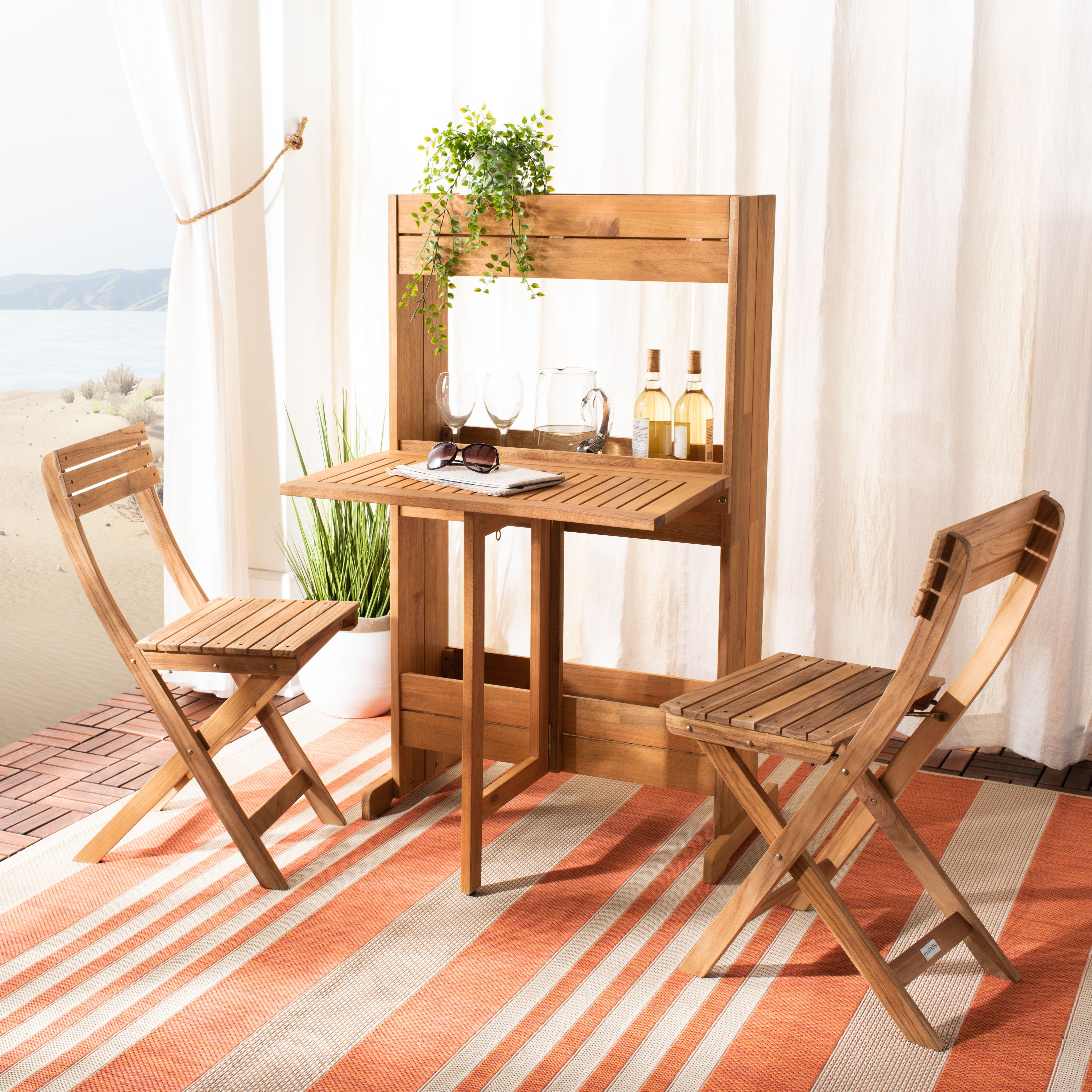 teak bistro chairs