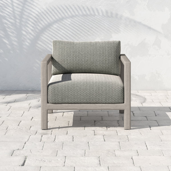Cremont Sonoma Teak Patio Chair With Cushions Joss Main