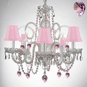 5-Light Shaded Chandelier