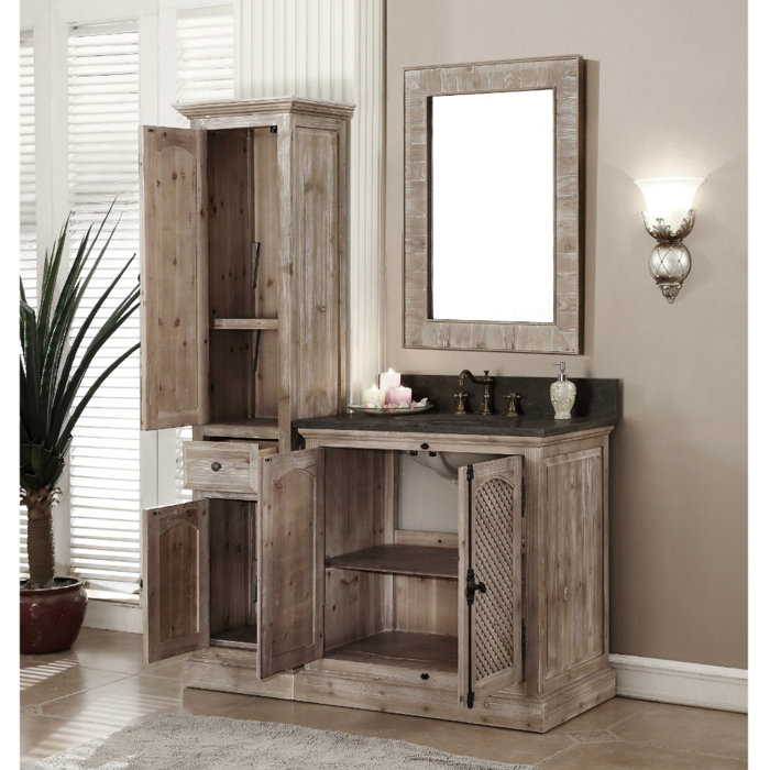 Laurel Foundry Modern Farmhouse Clemmie 37 Single Bathroom Vanity