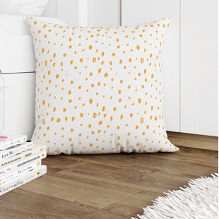Orange Polka Dot Throw Pillows You Ll Love In 2021 Wayfair
