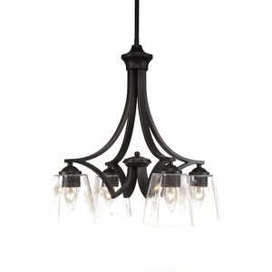 Zilo 4-Light Shaded Chandelier