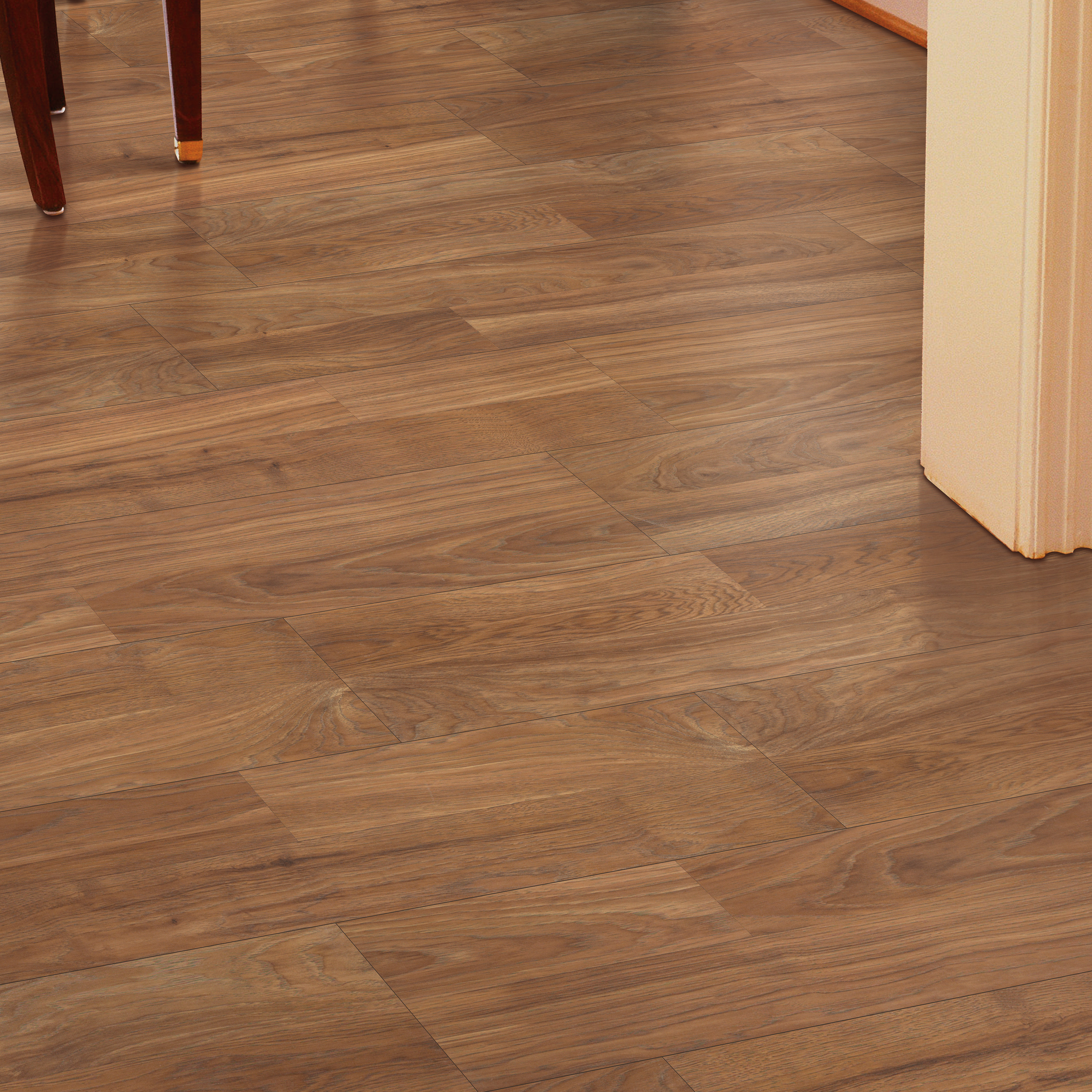 Mohawk Copeland 8 X 47 7 87mm Hickory Laminate Flooring In Honey Mohawk Copeland 8 X 47 7 87mm Hickory Laminate Flooring In Honey Wayfair