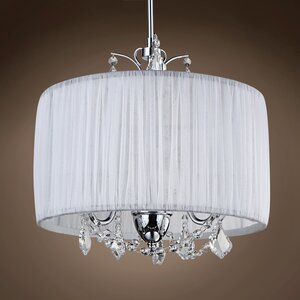 Epsom 3-Light Drum Chandelier