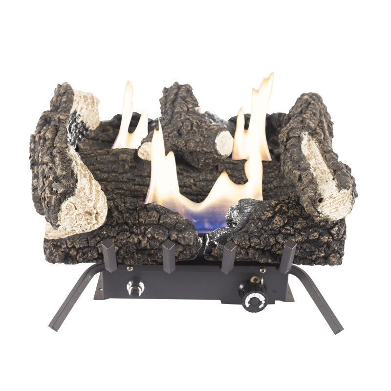 Pleasant Hearth Wildwood Vent Free Natural Gas Propane Fireplace