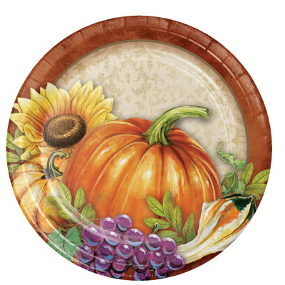Fall Paper Plates | Wayfair