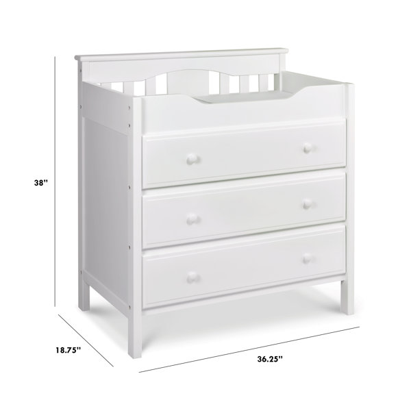 camden changing table dresser