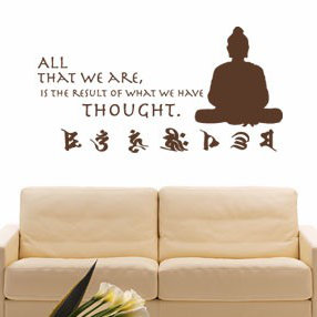 Style And Ly Buddha Quote Wall Decal Wayfair