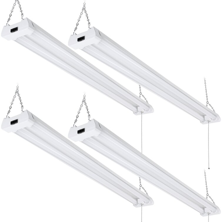Set of 6 led lamps tubes tubs workshop daylight ceiling spots 