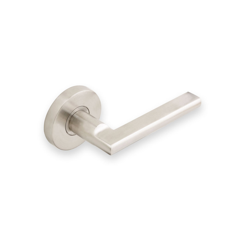 Inox Sunrise Keyed Door Lever Wayfair