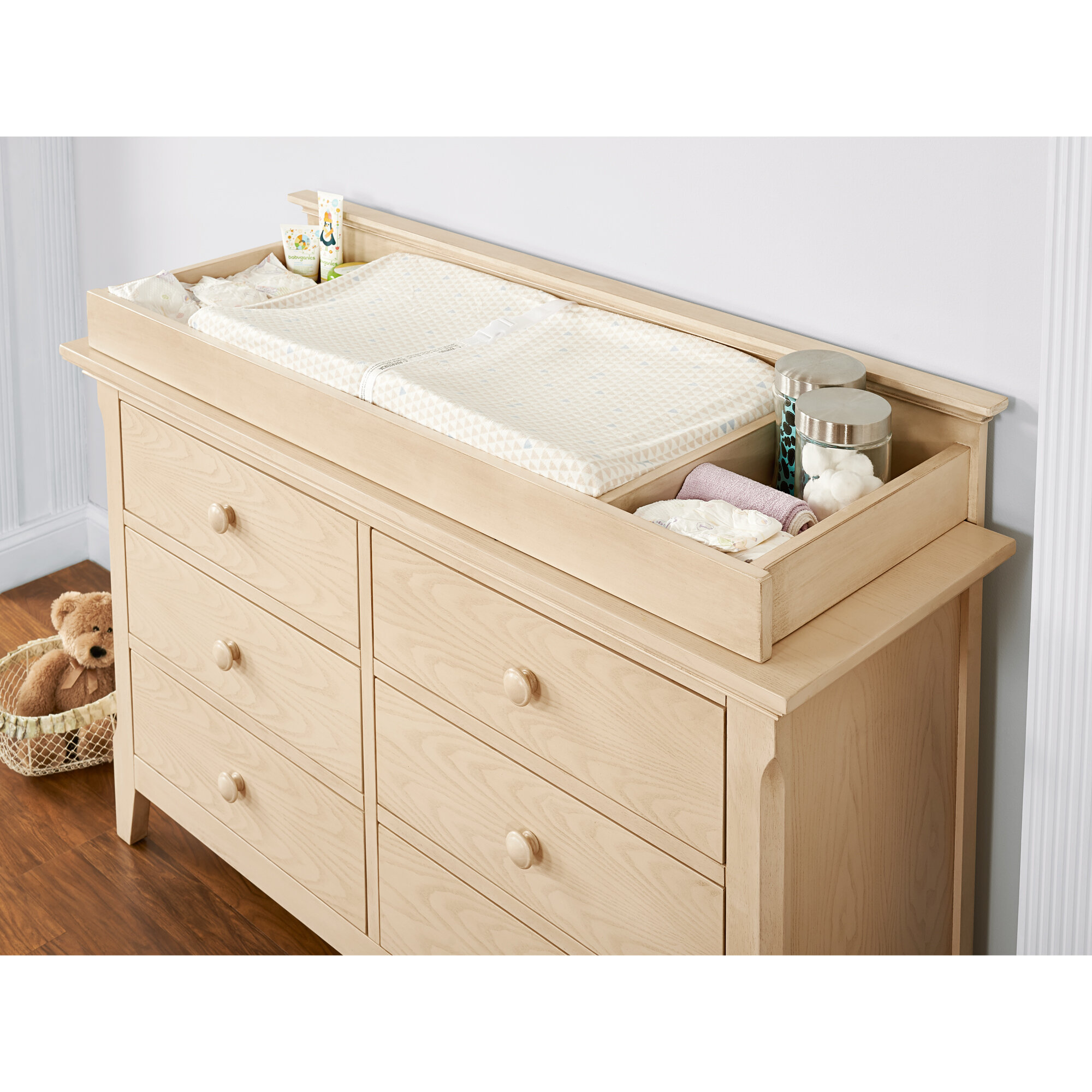 dresser into changing table