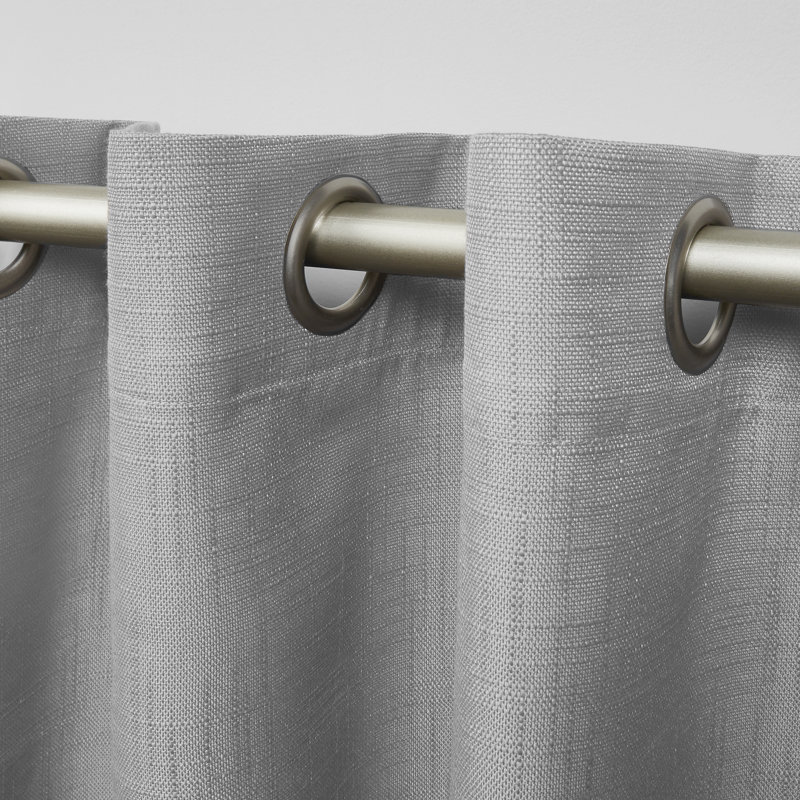 Red Barrel Studio Palni 100 Solid Blackout Thermal Grommet Curtain Panels Reviews Wayfair