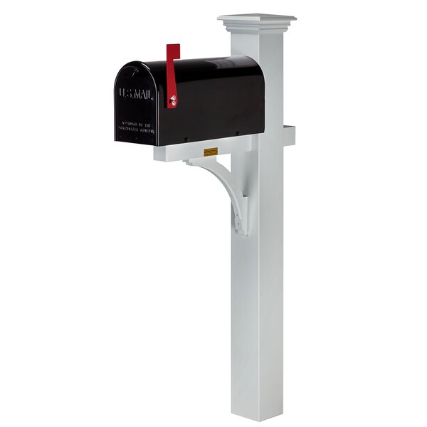 Walpole Outdoors Liberty Premium Post Mounted Mailbox | Wayfair