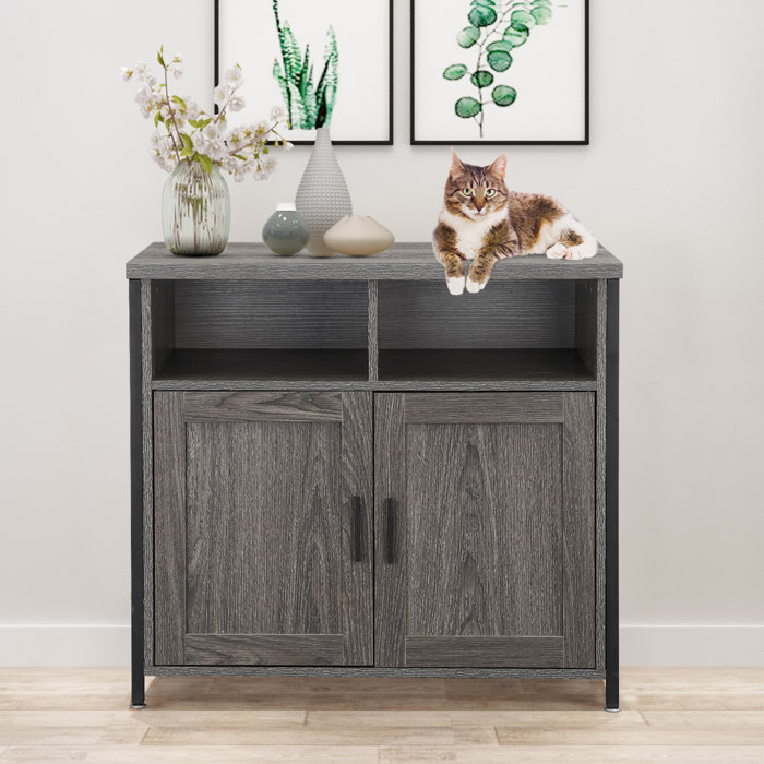 Tucker Murphy Pet™ Cat Litter Box Enclosure | Wayfair