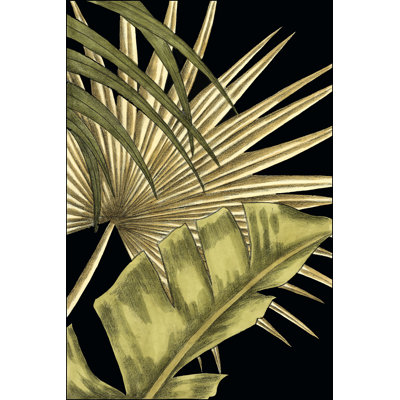 Rustic Tropical Leaves II