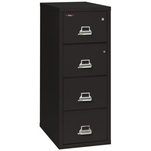 Go to store & view more images FireKing Legal Safe-In-A-File Fireproof 4-Drawer Vertical File Cabinet