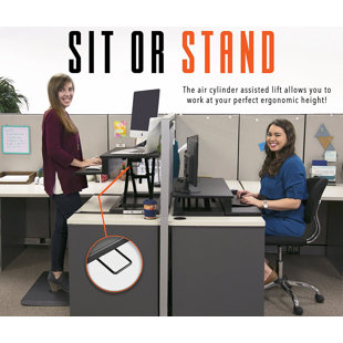 Air Standing Desk Converter by Symple Stuff