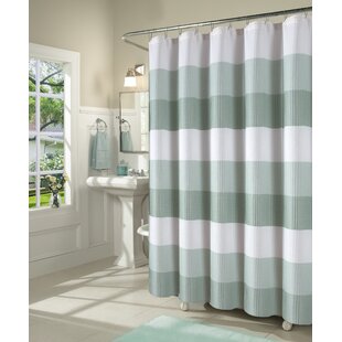 green shower curtain hooks