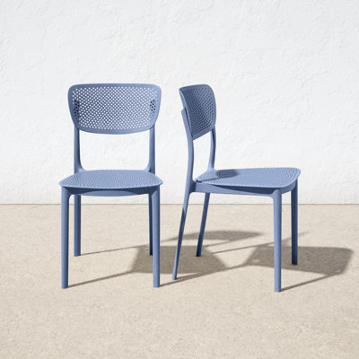 Farrah Stacking Patio Dining Side Chair