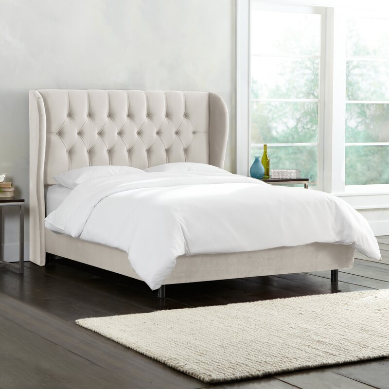 Brayden Studio® Wamsley Upholstered Bed & Reviews | Wayfair