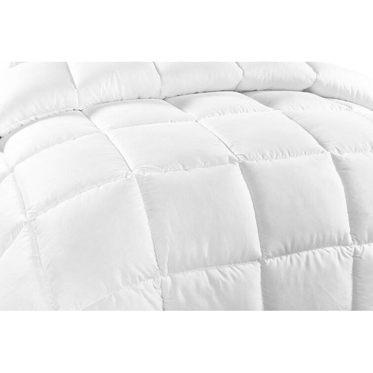 Ultra Soft Hypoallergen Details about   COMOOO All Season Down Alternative Comforter Queen Size