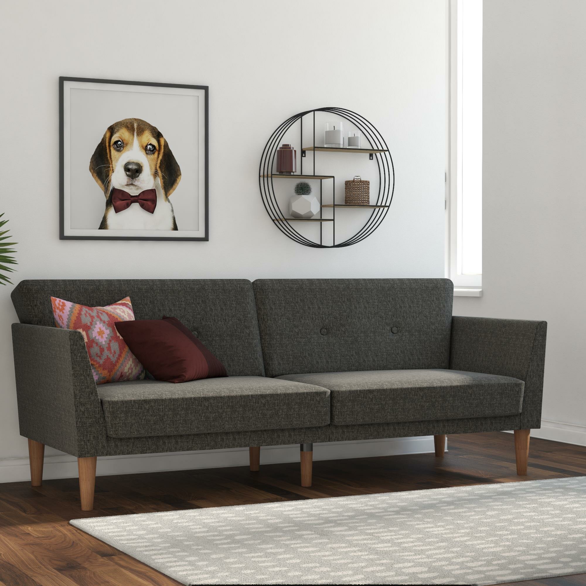 Regal Twin 80.5” Wide Convertible Sofa