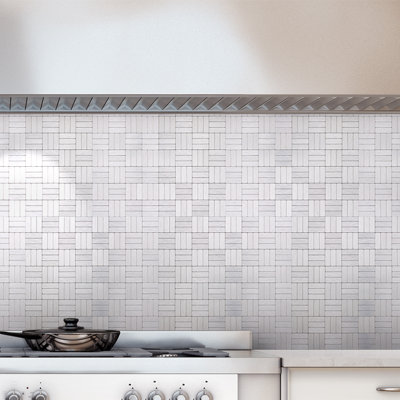 Find The Perfect Chrome Amp Silver Peel And Stick Backsplash