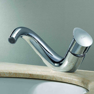 Wave Single Handle Bathroom Faucet
