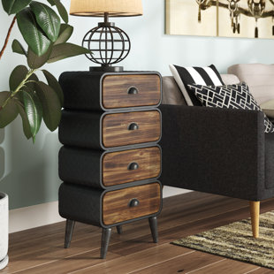 Go to store & view more images Krish Rounded 4 Drawer Chest by Williston Forge