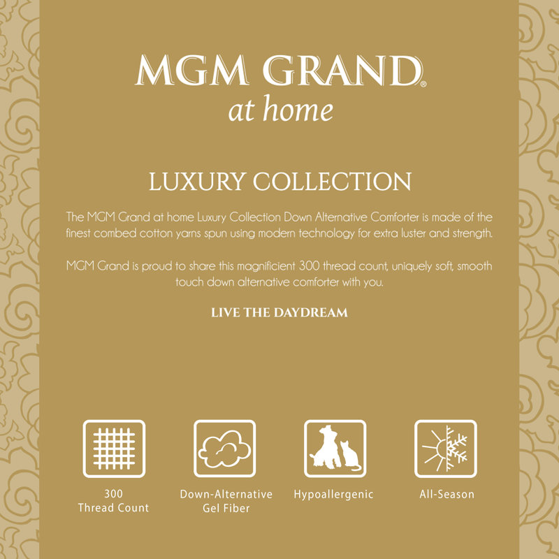 Hotel Laundry Luxury All Season Down Alternative Comforter
